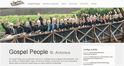 Desktop Screenshot of gospel-people.de